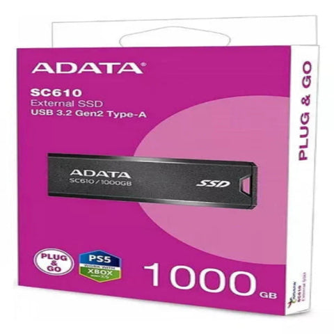 EXTERNO SOLIDO 1TB ADATA SC-610 2.5" PS5/XBOX