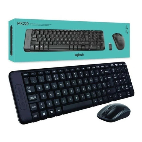 COMBO LOGITECH MK220 INALAMBRICO TECLADO + MOUSE