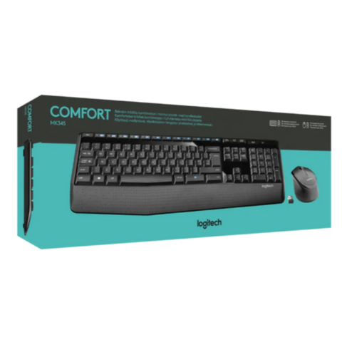COMBO LOGITECH MK345 INALAMBRICO TECLADO + MOUSE CONFORT