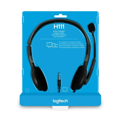 DIADEMA H111 LOGITECH  3,5 mm.
