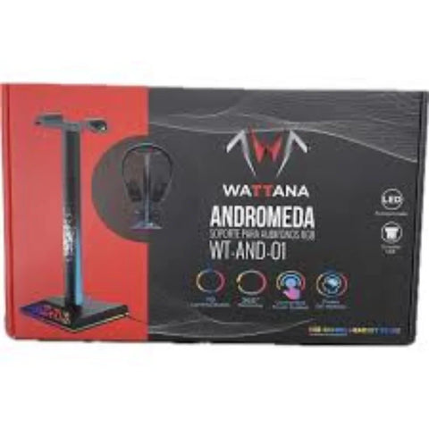 SOPORTE PARA AUDIFONOS WATTANA RGB ANDROMEDA WT-AND-01