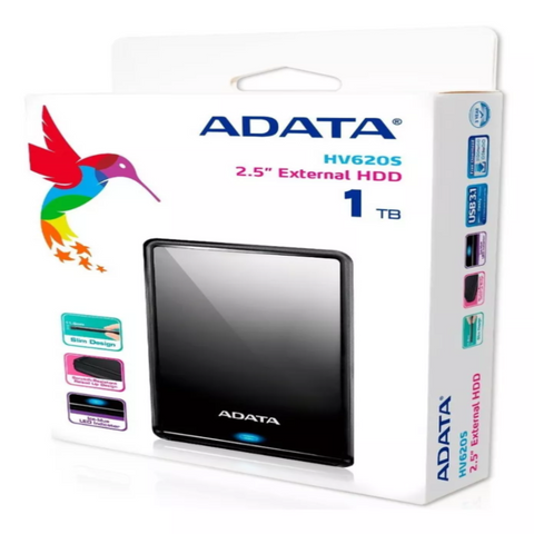 DISCO DURO EXTERNO ADATA HV320 SLIM 1TB