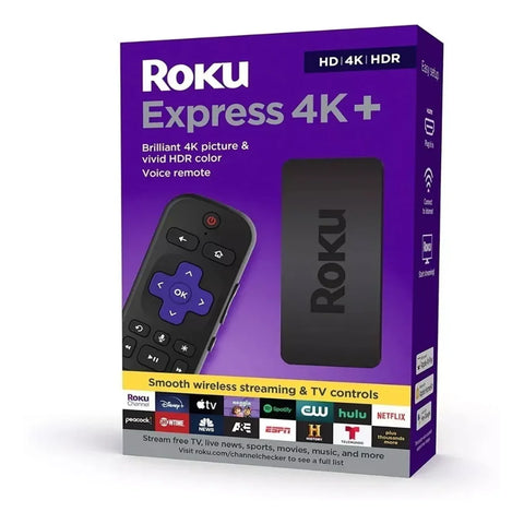 ROKU EXPRESS 4k + control remoto por voz