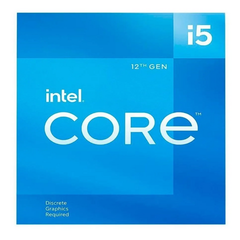 PROCESADOR CORE i5 12400F 2.5 GHZ 18MB 6CORE 12va GEN LGA 1700 NO VIDEO