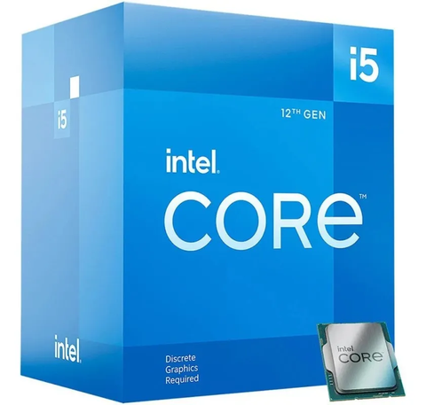 PROCESADOR CORE i5 12400F 2.5 GHZ 18MB 6CORE 12va GEN LGA 1700 NO VIDEO