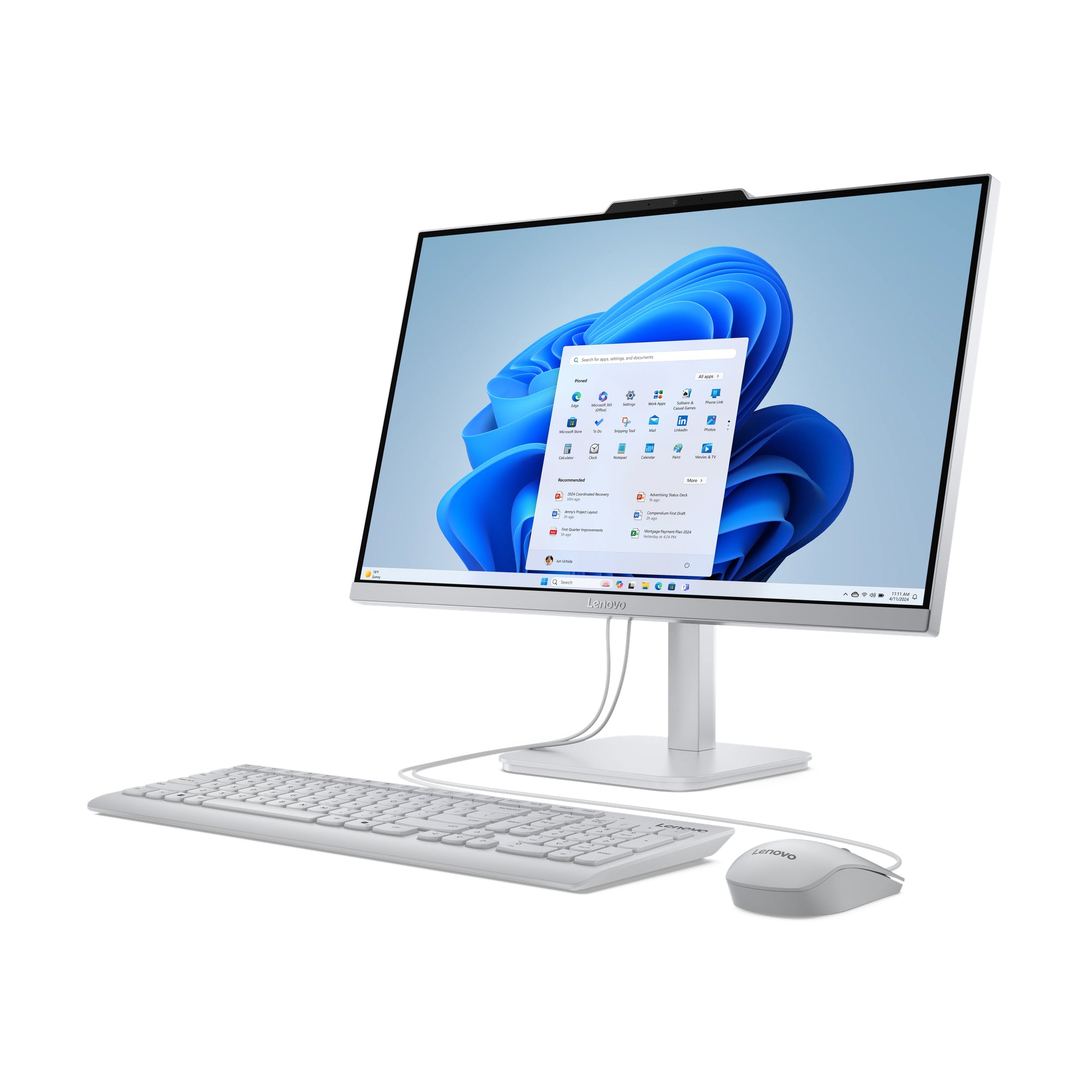 AIO LENOVO A100 INTEL N100 8GB DDR4 512GB SSD 23,8" FHD