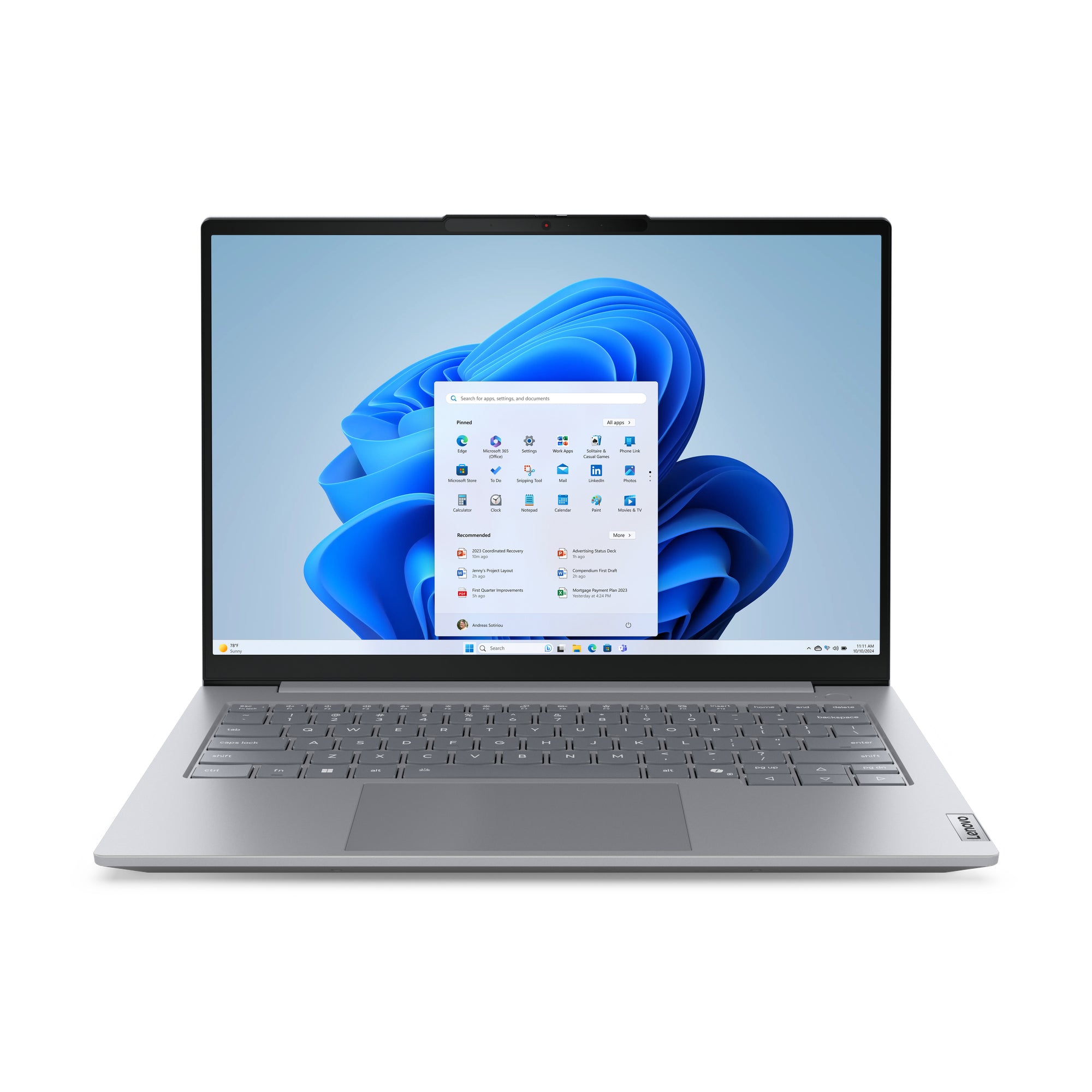 PORTÁTIL LENOVO THINKBOOK 14 G8IRL INTEL CORE 5 210H 16GB DDR5 512GB SSD 14" WUXGA