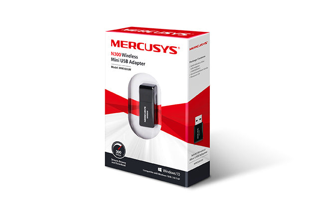 Adaptador Mercusys MW300UM USB 300Mbps