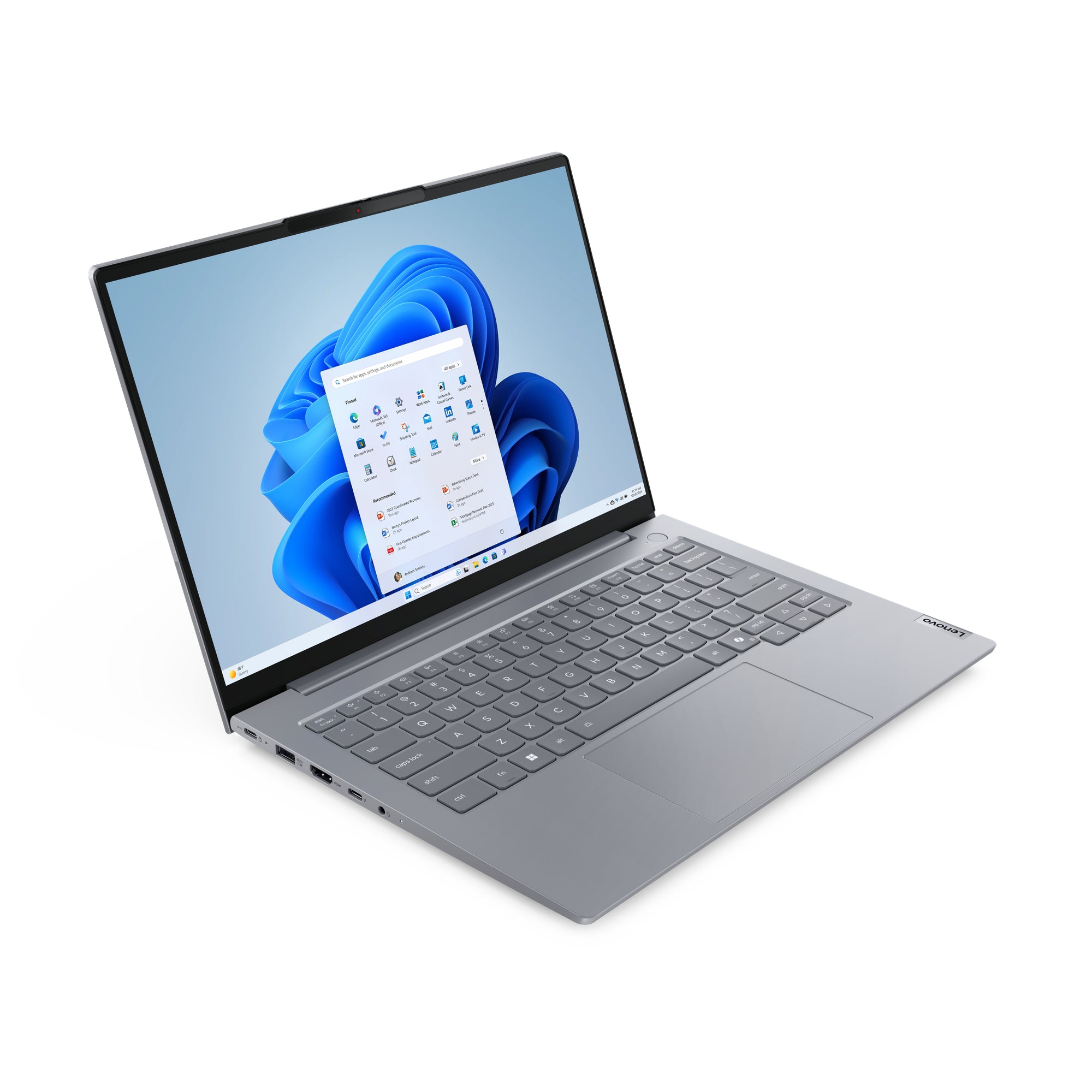 PORTÁTIL LENOVO THINKBOOK 14 G8IRL INTEL CORE 5 210H 16GB DDR5 512GB SSD 14" WUXGA