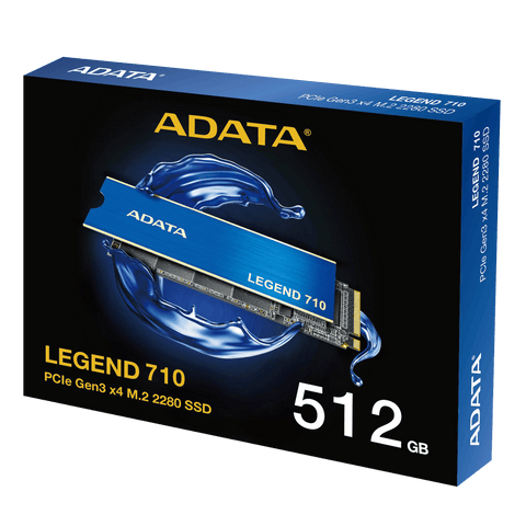 DISCO SSD ADATA 512GB LEGEND 710 M.2 GEN3 PCI EXP 2400/1600MB/s