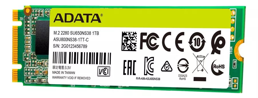 DISCO SSD ADATA 256GB M.2 2280 SATA SU660 550MB/s