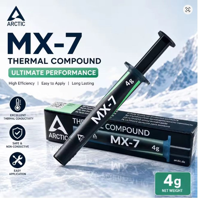 PASTA REFRIGERANTE ARCTIC MX-7 4.GRAMOS
