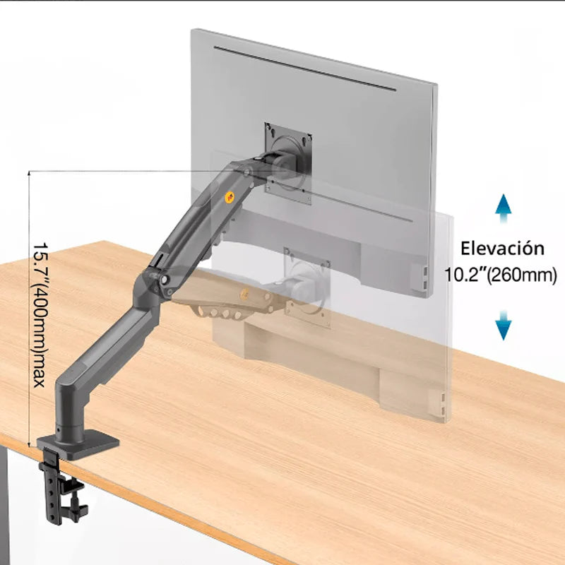 Brazo soporte monitor 17-32" NB F80