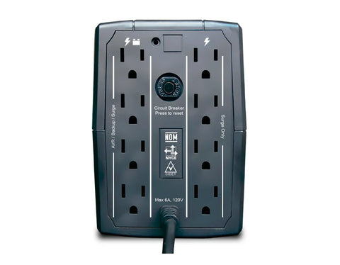 Ups Cdp R-upr758 750va/375w 8 Tomas Interactiva Regulador Bateria Sup