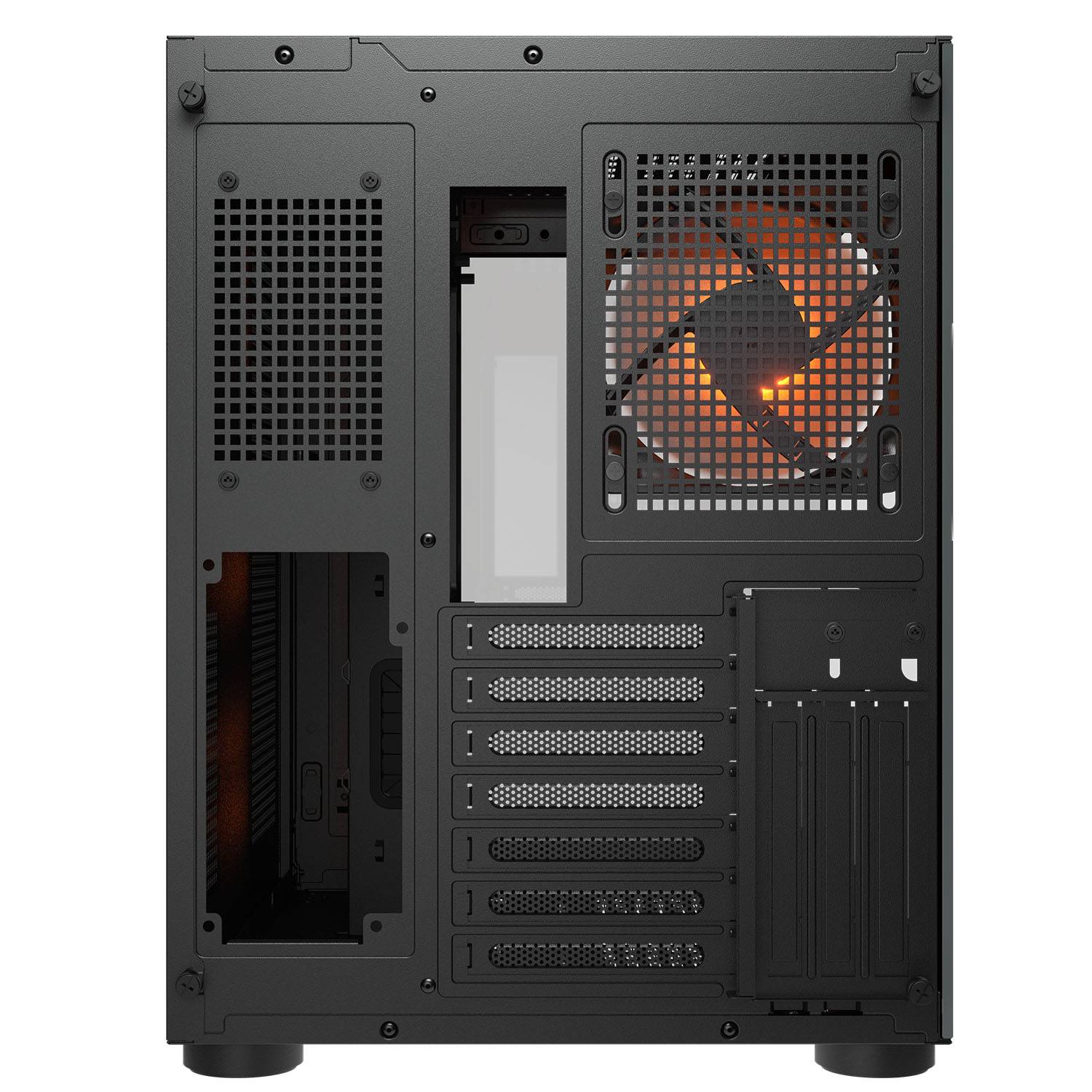 Chasis Cougar FV150 RGB Black 4.fan 120mm ARGB Gamer Negro Tipo Pecera