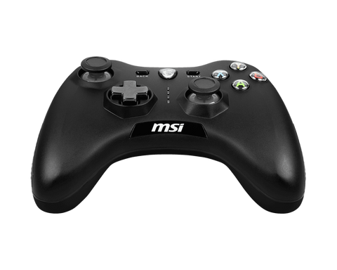 CONTROL GAMER MSI FORCE GC30 V2 INALAMBRICO PC NEGRO