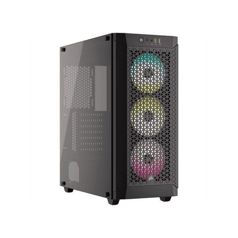 CHASIS CORSAIR 480T AIRFLOW 3.FAN 120MM ARGB NEGRA