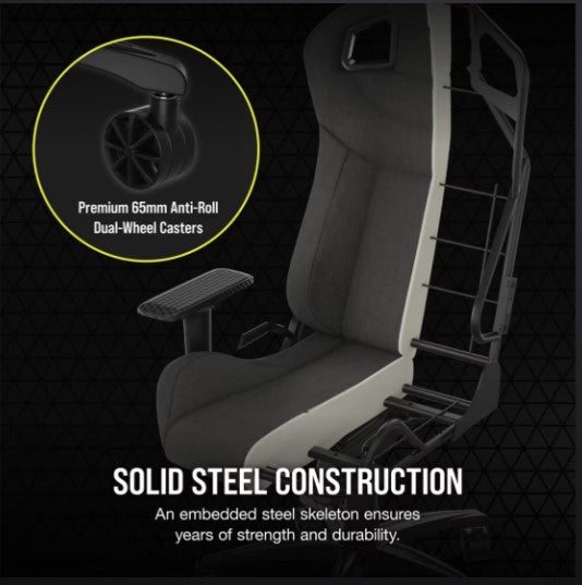 SILLA CORSAIR T3 RUSH CARBON ENCUENTRA TU PUNTO IDEAL