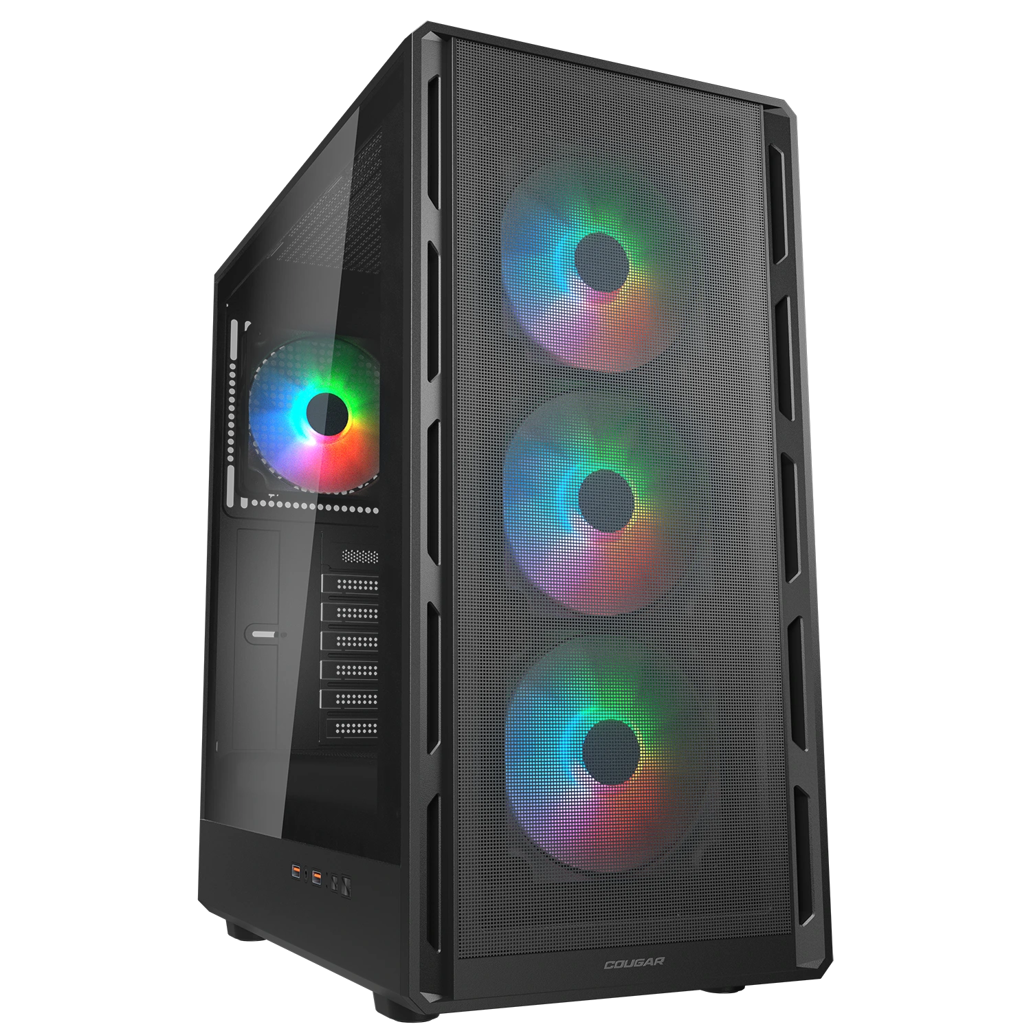 CHASIS COUGAR AIRFACE PURE ATX ¡Flujo de Aire Brutal para tu PC!