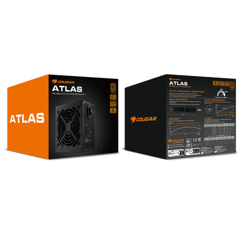 FUENTE PODER COUGAR 650W ATLAS ATX 3.1 PCIe 5.1 80+ BRONZE