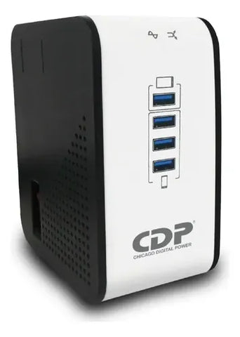 REGULADOR  CDP R2CU-AVR 1008 1000 VA/ 500W   8.TOMAS 4.USB