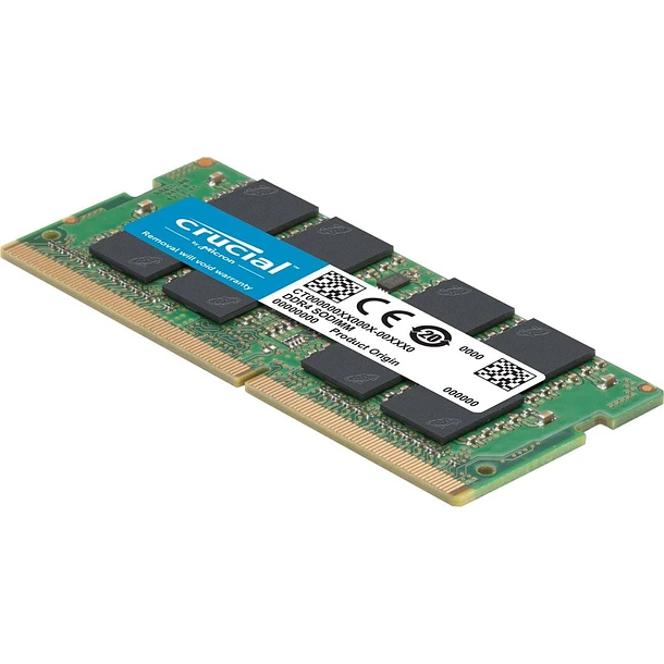 MEMORIA DDR4 16GB PORTATIL 3200 CRUCIAL SODIMM