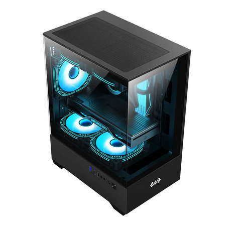 CHASIS EVA COSMIC 11M Mini-ITX 3.VENTILADOR 120MM RGB