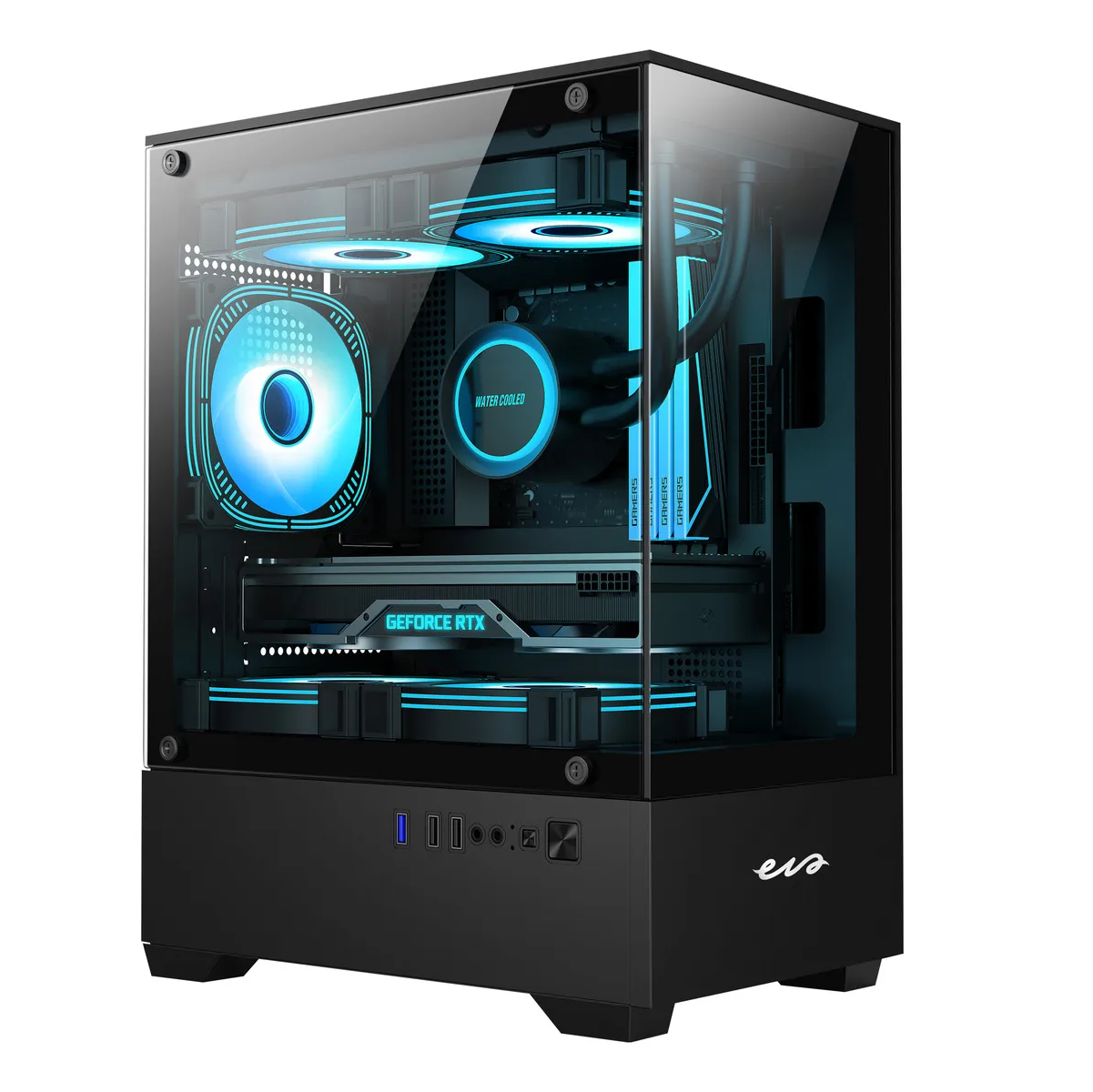 CHASIS EVA COSMIC 11M Mini-ITX 3.VENTILADOR 120MM RGB