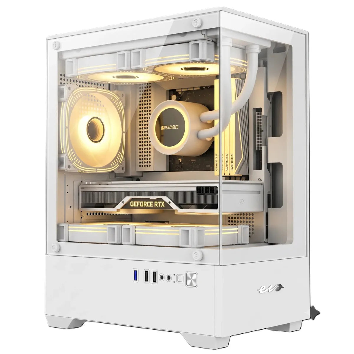 CHASIS EVA COSMIC 11M Mini-ITX 3.VENTILADOR 120MM ARGB NEGRA o BLANCA