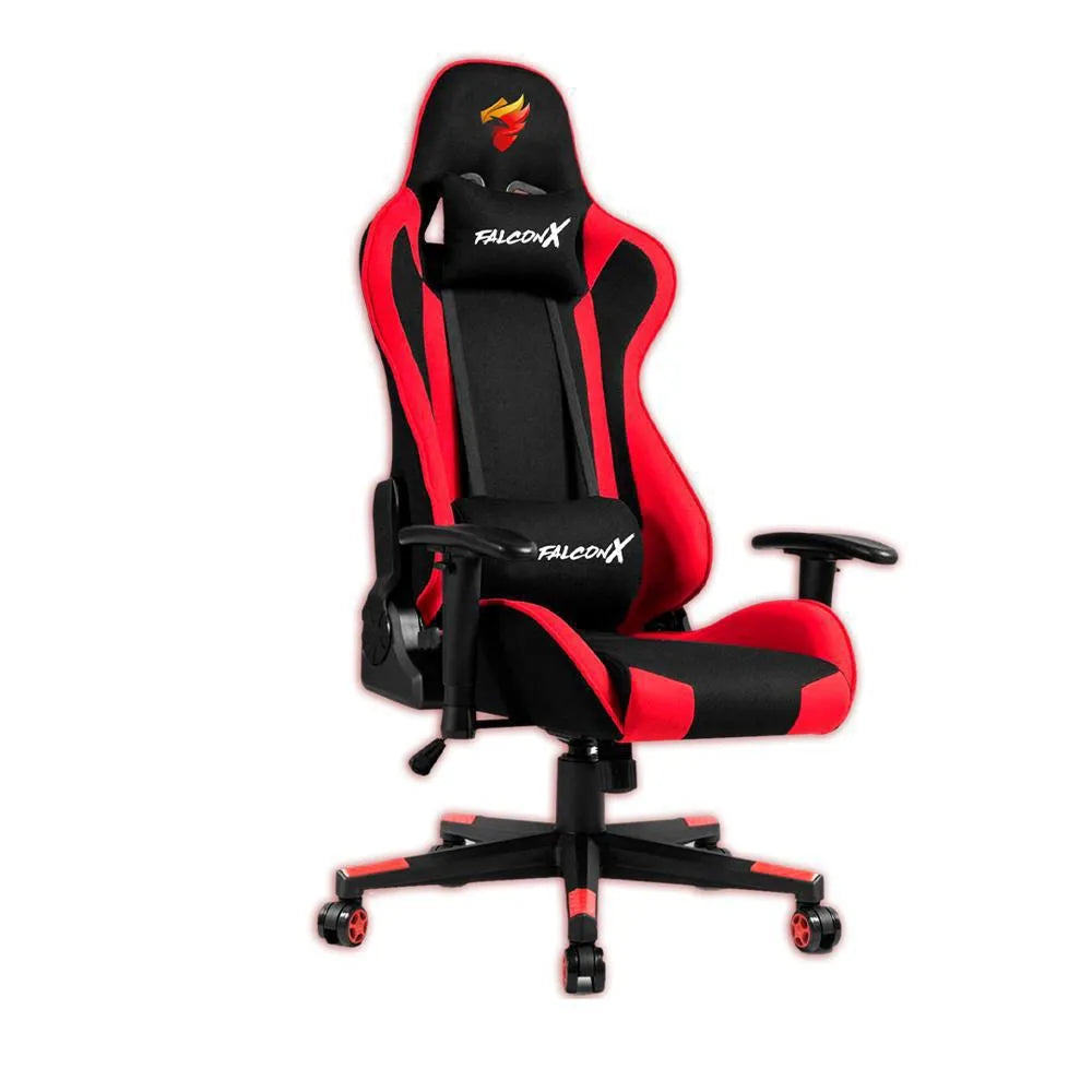 SILLA GAMER FALCONX REF SD-011  NEGRA-ROJA