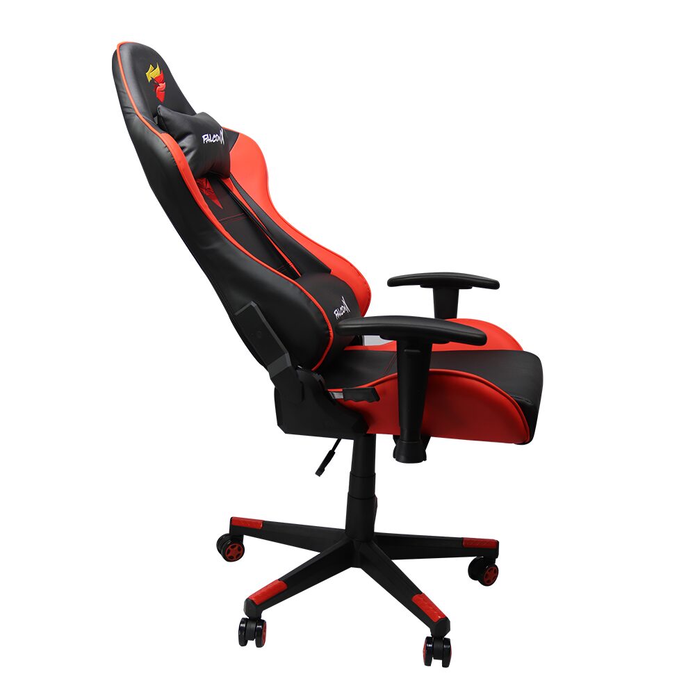 SILLA GAMER FALCONX REF SD-011  NEGRA-ROJA