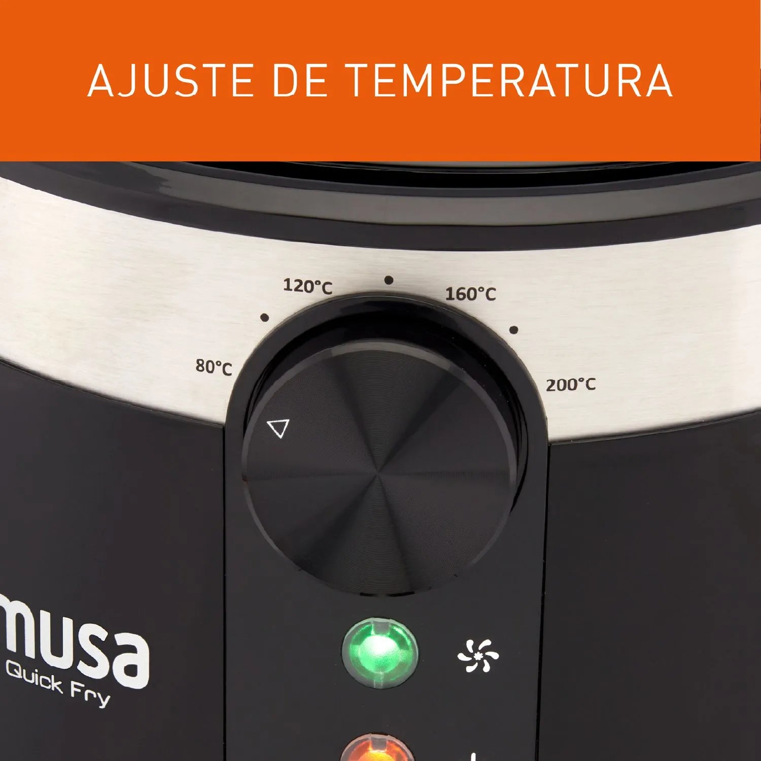 Freidora Quick Fry 3,5l Negra Imusa Color Negro 110v