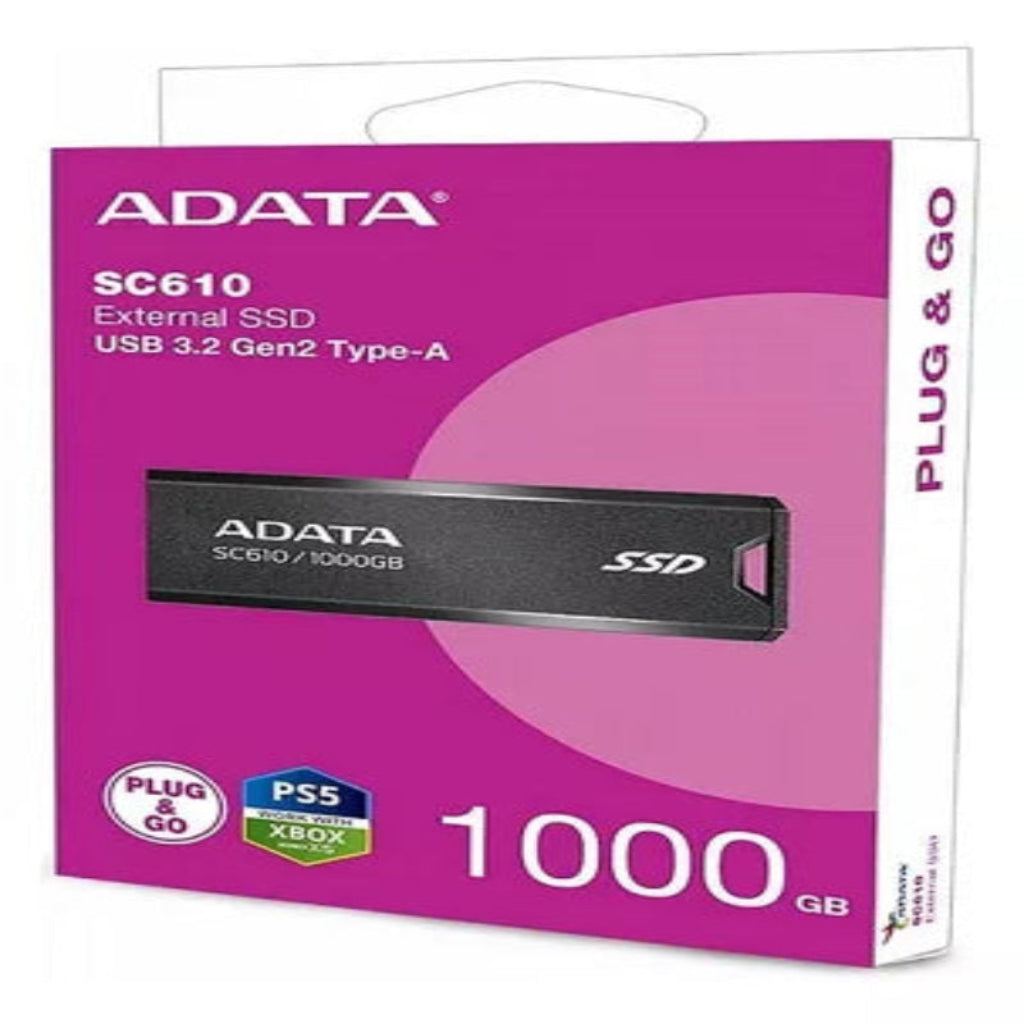 EXTERNO SOLIDO 1TB ADATA SC-610 2.5" PS5/XBOX