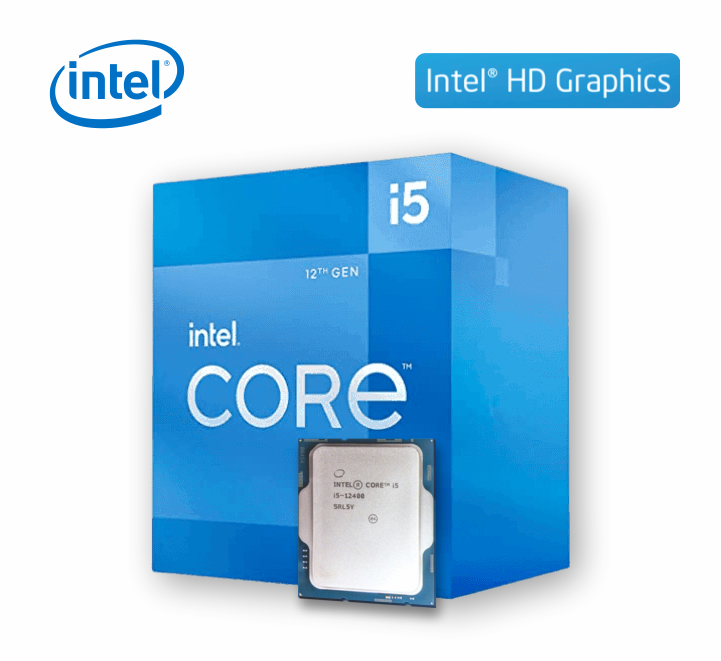 PC GAMING INTEL CORE I5 12400F RTX 3050 6GB RAM 16GB SSD NVMe 512GB