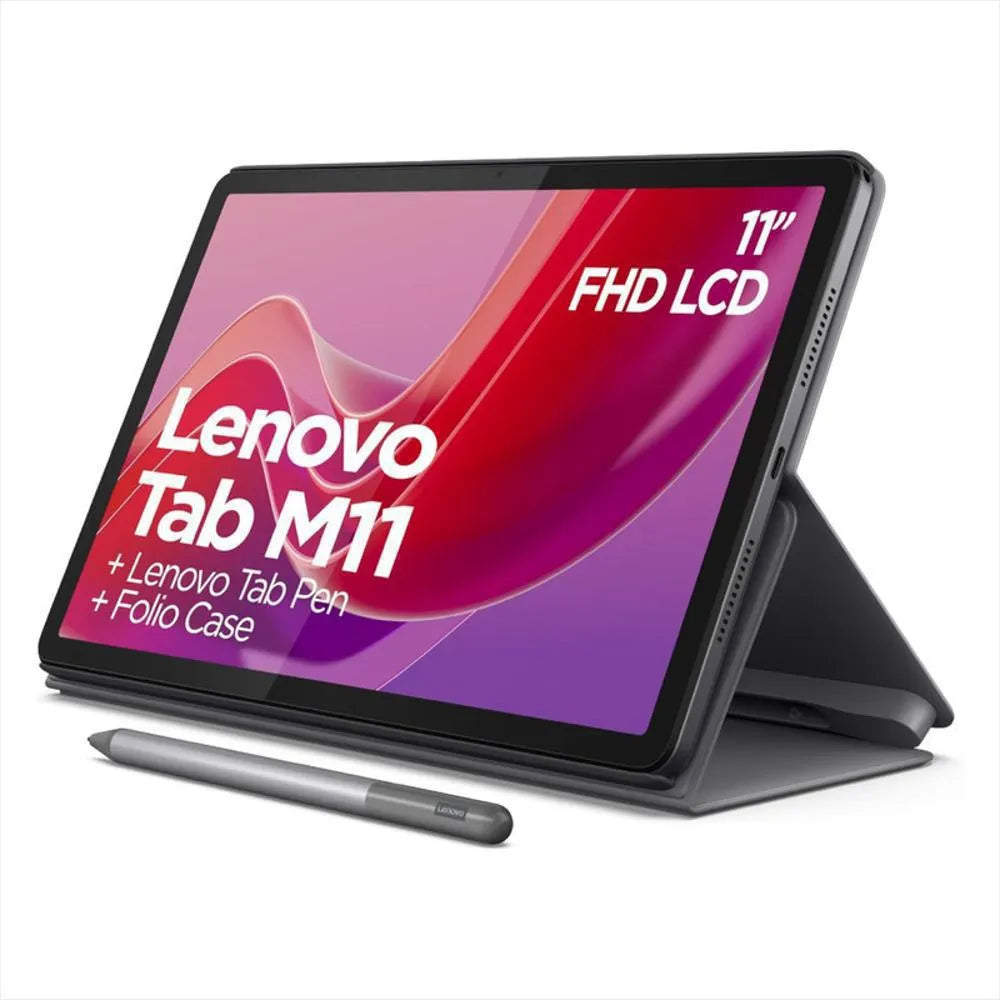 TABLET LENOVO TAB M11 4G ESTUCHE + LAPIZ IPS 11" 90Hz  RAM 4GB  ALMACENAMIENTO 128GB