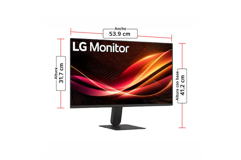 MONITOR GAMER LG 24" IPS FHD 24U411B-B 144Hz 1Ms HDMI/VGA