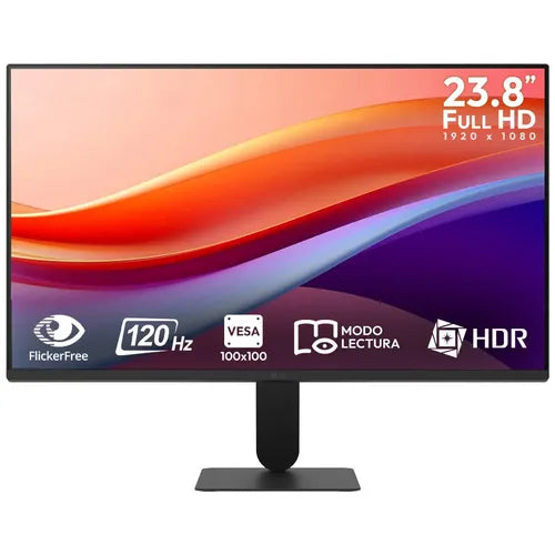 MONITOR LG 24" IPS FHD 24U411A-B 120Hz 5Ms HDMI/DisplayPort