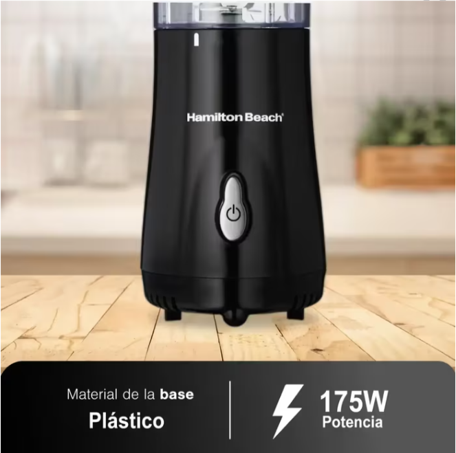 LICUADORA PERSONAL PORTABLE HAMILTON BEACH NEGRA 400ML