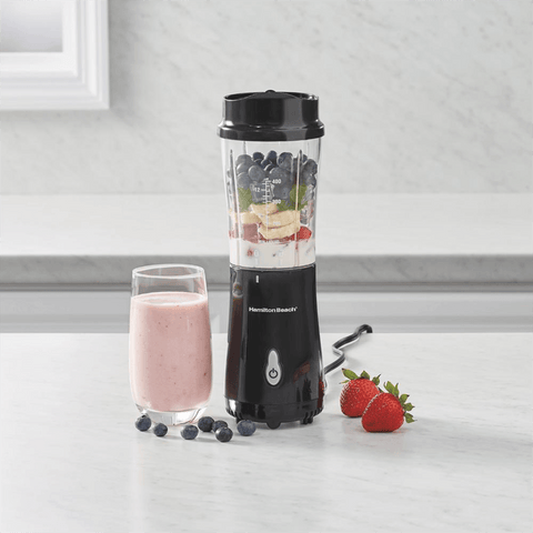 LICUADORA PERSONAL PORTABLE HAMILTON BEACH NEGRA 400ML
