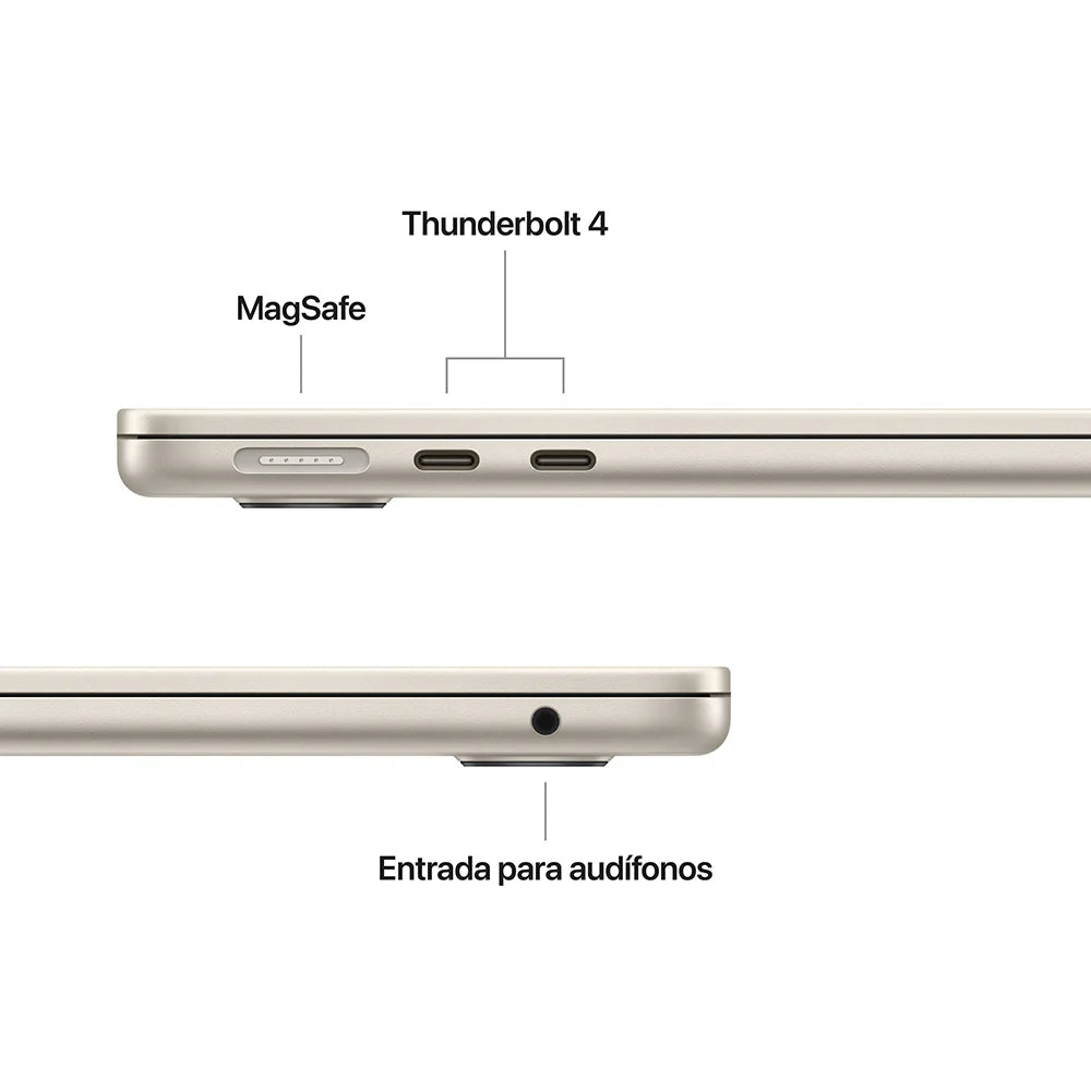 MacBook Air M4  SSD 256GB  RAM 16GB de 13"  Azul Cielo * Blanco estrella * Azul medianoche