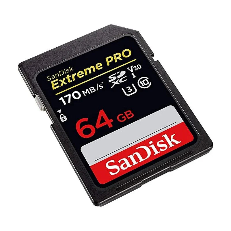 MEMORIA SD 64 GB SANDISK EXTREME PRO 4K 170/90