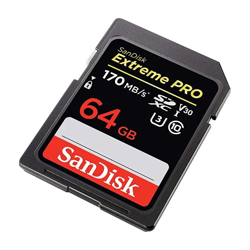 MEMORIA SD 64 GB SANDISK EXTREME PRO 4K 170/90