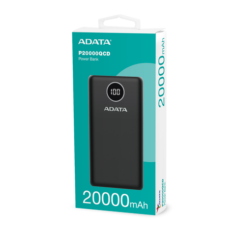 Power Bank Adata C20 P20000 Qcd 20.000 Tipo C / 2.usb Qc3.0