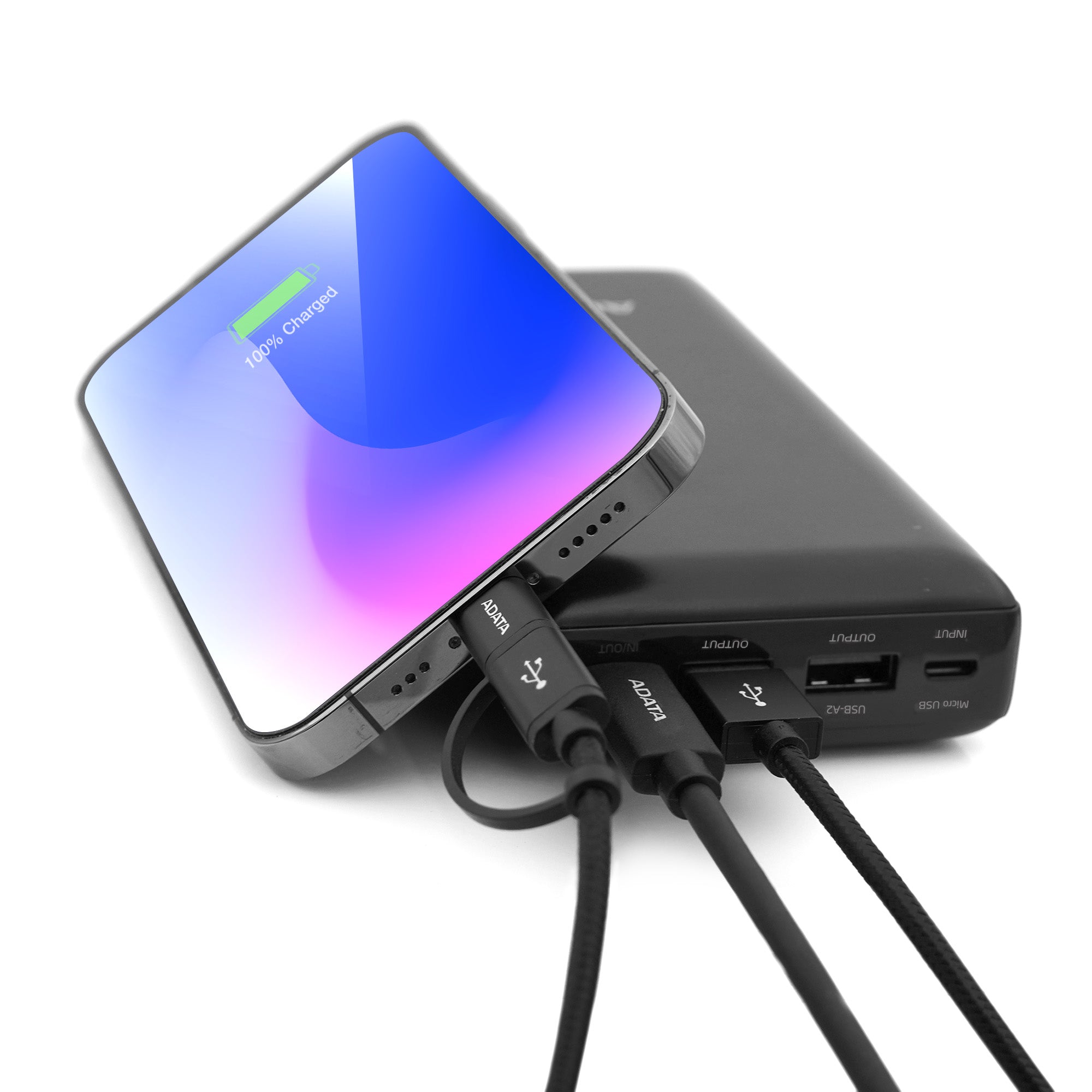 Power Bank Adata C20 P20000 Qcd 20.000 Tipo C / 2.usb Qc3.0