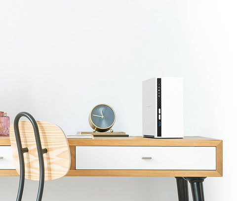 Servidor Qnap Nas Ts233 Arm Cortex-a55 2 Bahias Ram 2gb