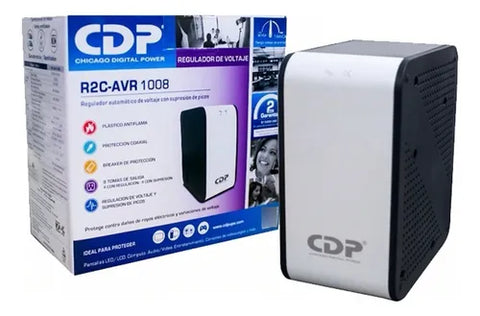 REGULADOR CDP 1008 R2C-AVR  1000VA/500W  8.TOMAS