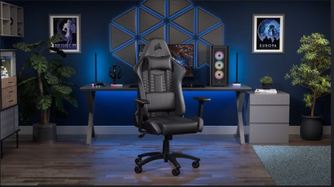 SILLA GAMER CORSAIR TC100 RELAXED NEGRA