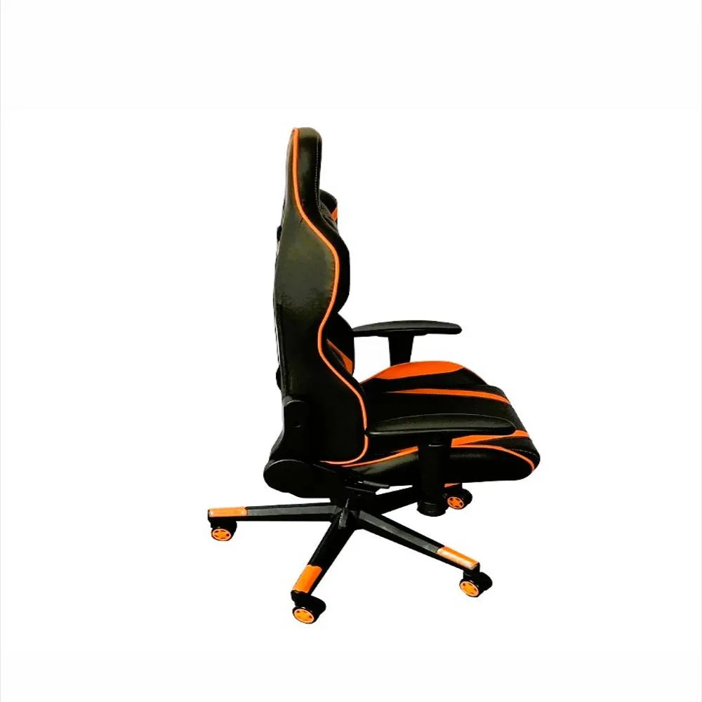 SILLA GAMER FALCONX REF SD-009 NARANJA-NEGRO