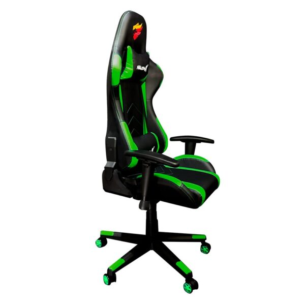 SILLA GAMER FALCON X REF SD-010 NEGRO-VERDE