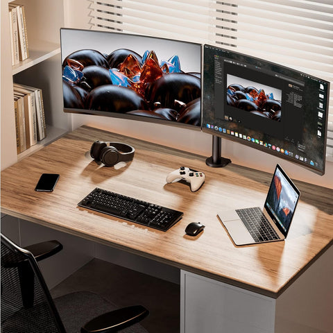 Brazo soporte doble monitor 17-32" ErGear